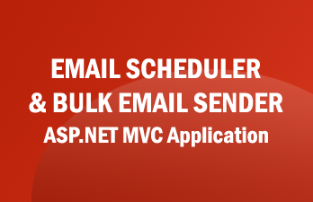 .Net Email Scheduler and Bulk Email Sender